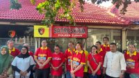 Foto: Umat klenteng Tuban berada di Mapolres tuban (ist)