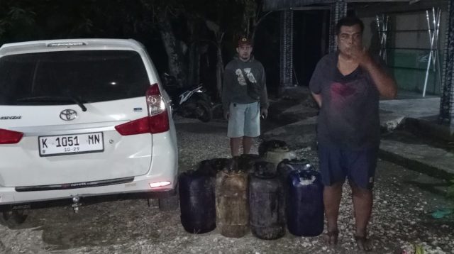 APH Gabungan Bongkar Dugaan Pencurian Minyak Sumur Tua Cepu, 400 Liter Minyak Diamankan